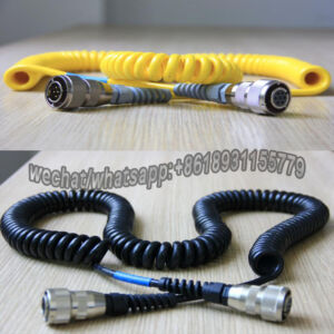 12V 24V Spiral Retractable Coil Cable Curly TPU PUR Power Cable