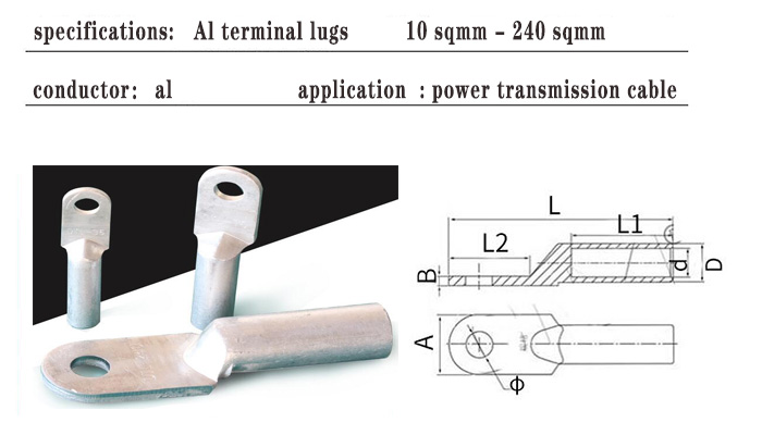 Aluminium Cable Terminal Lugs