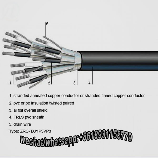 Al Foil Shielded Twisted Paired Cable